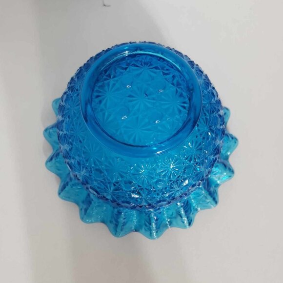 Daisy & Button blue bowl - Picture 3 of 5